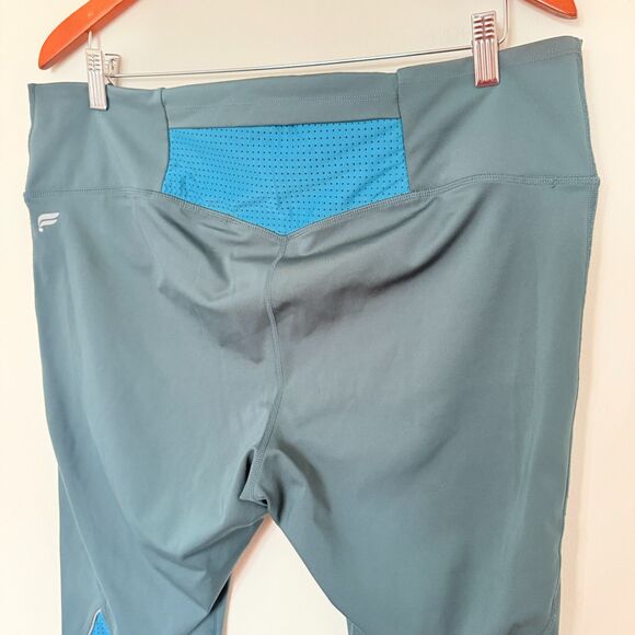 Fabletics Motion365 Stride 9 Storm Slate Ocean Eyes High-Waisted Legging Sz 3X - Picture 11 of 12